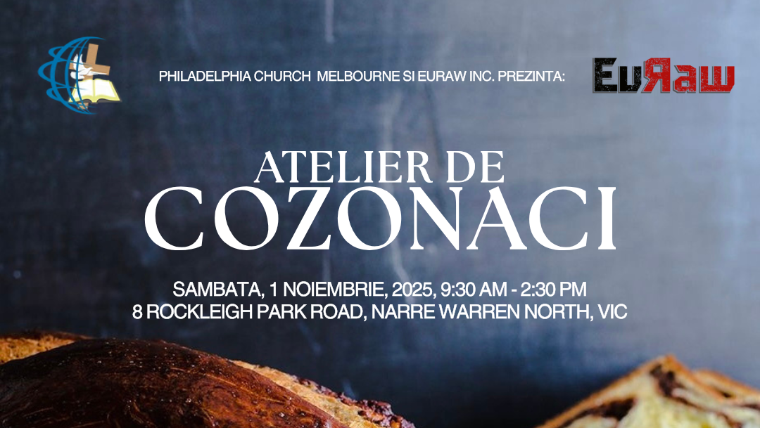 EuRaw’s Cozonac Workshop – Tradition, Community, and the Taste of Home